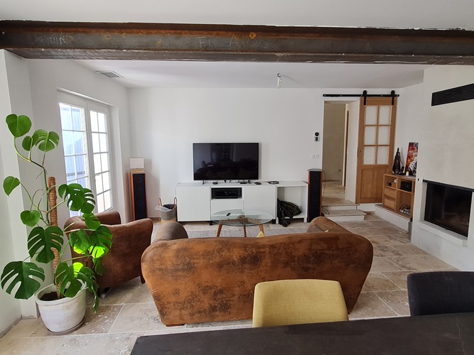 Travaux salon - après